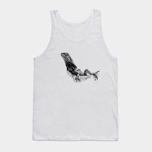 Frilled-neck lizard Tank Top